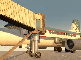 Airplane at Gate
