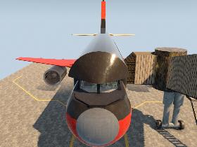 Airplane at Gate