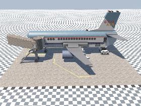 Airplane at Gate