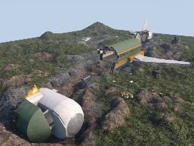 Crashed Plane